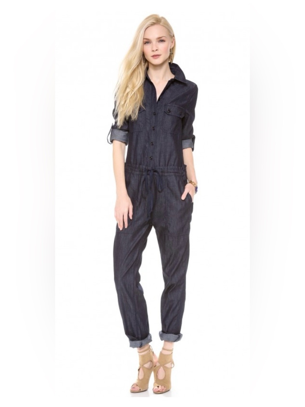The Annaika Dark Wash Denim Jumpsuit by Citizens Of Humanity